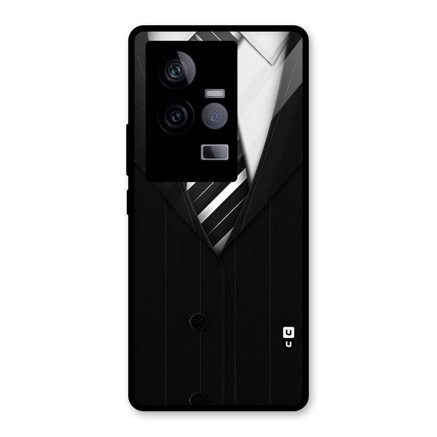 Classic Ready Suit Glass Back Case for Vivo iQOO 11 5G