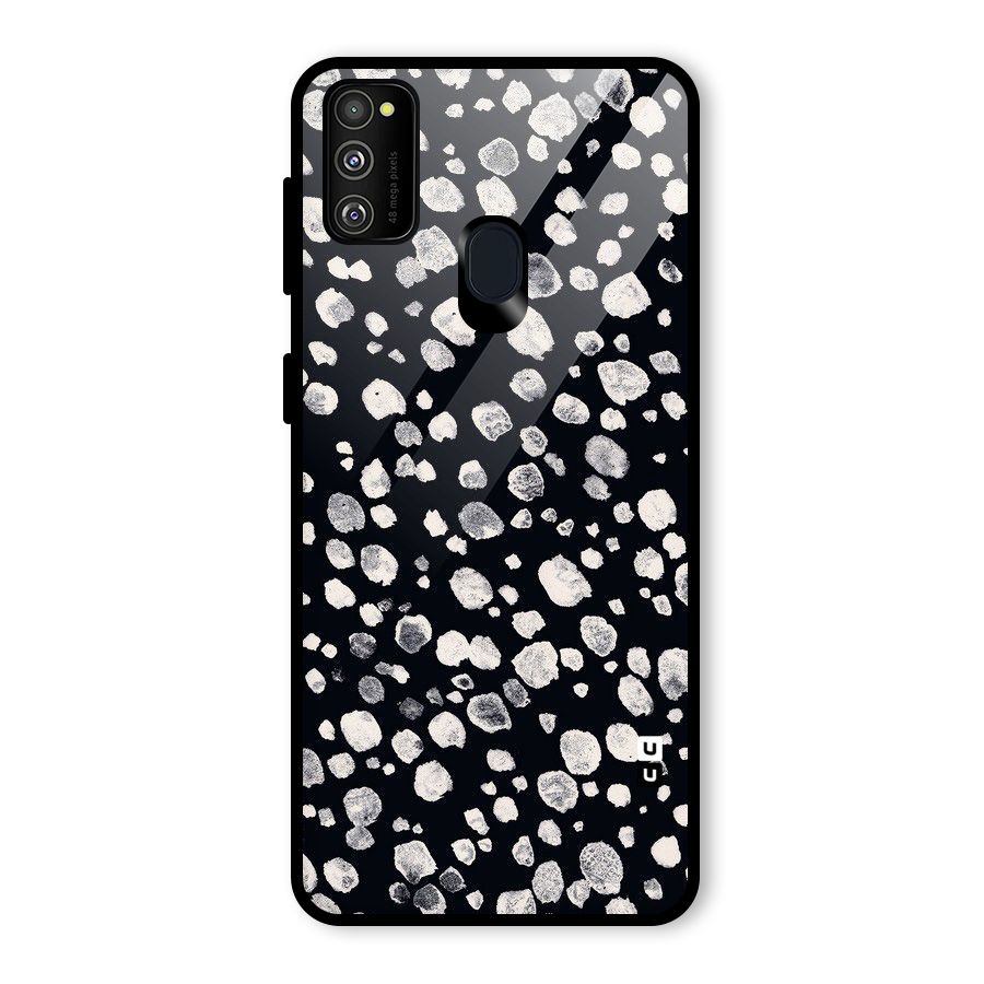 Classic Rocks Pattern Glass Back Case for Galaxy M30s