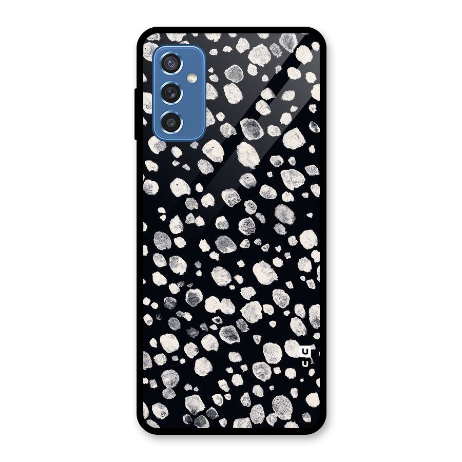 Classic Rocks Pattern Glass Back Case for Galaxy M52 5G