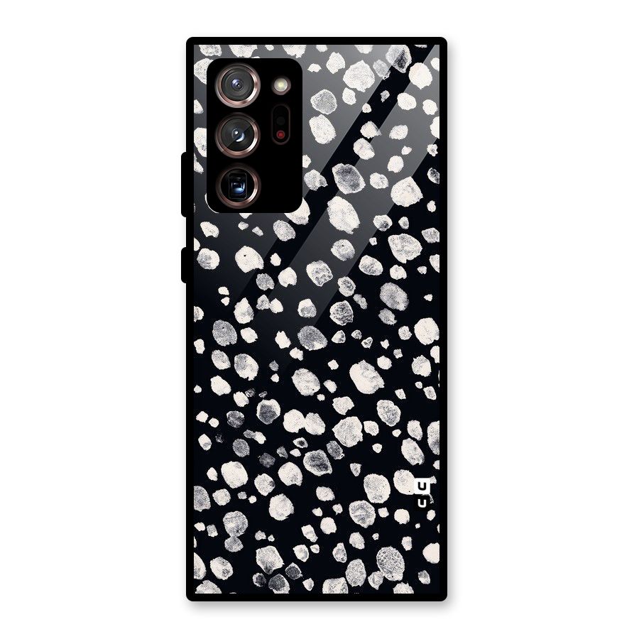 Classic Rocks Pattern Glass Back Case for Galaxy Note 20 Ultra