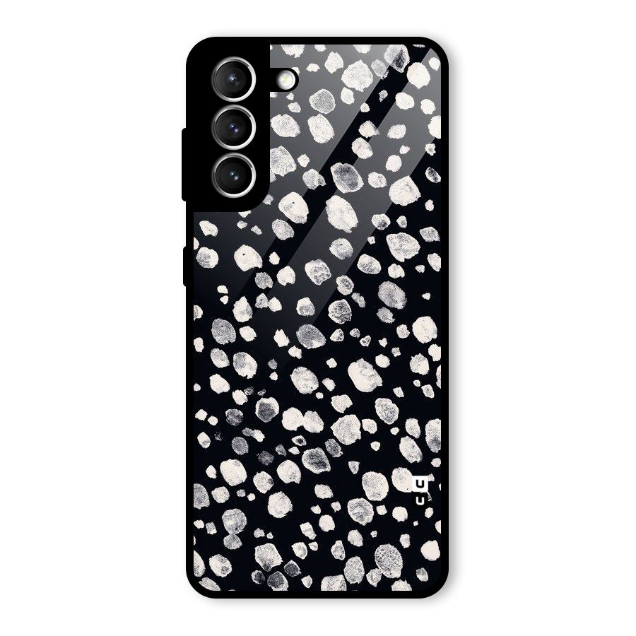 Classic Rocks Pattern Glass Back Case for Galaxy S21 5G