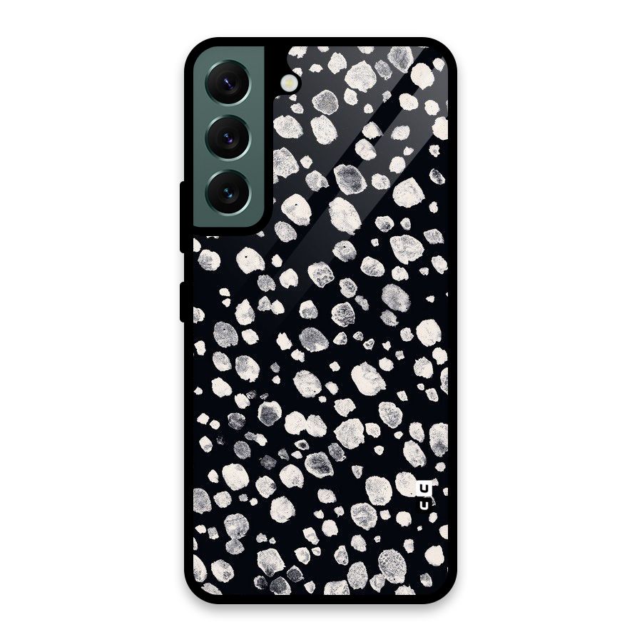 Classic Rocks Pattern Glass Back Case for Galaxy S22 5G