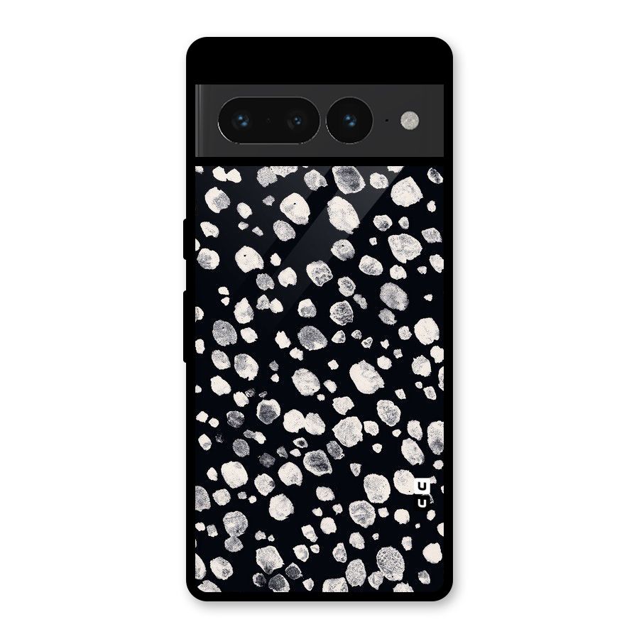 Classic Rocks Pattern Glass Back Case for Google Pixel 7 Pro