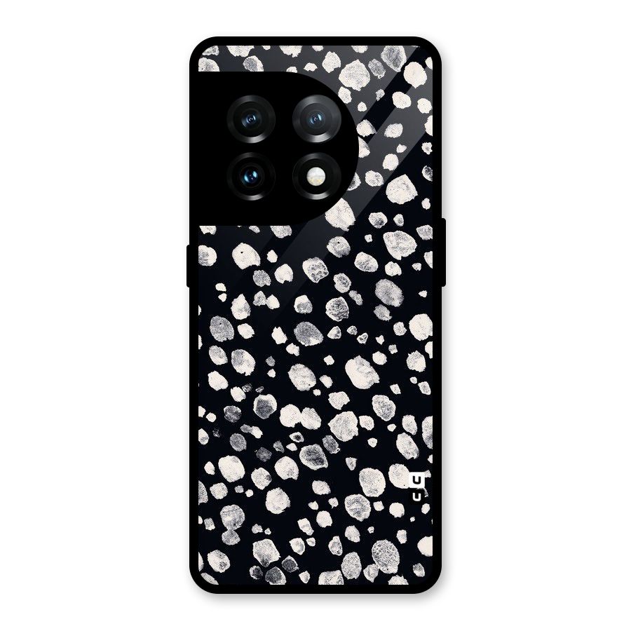 Classic Rocks Pattern Glass Back Case for OnePlus 11