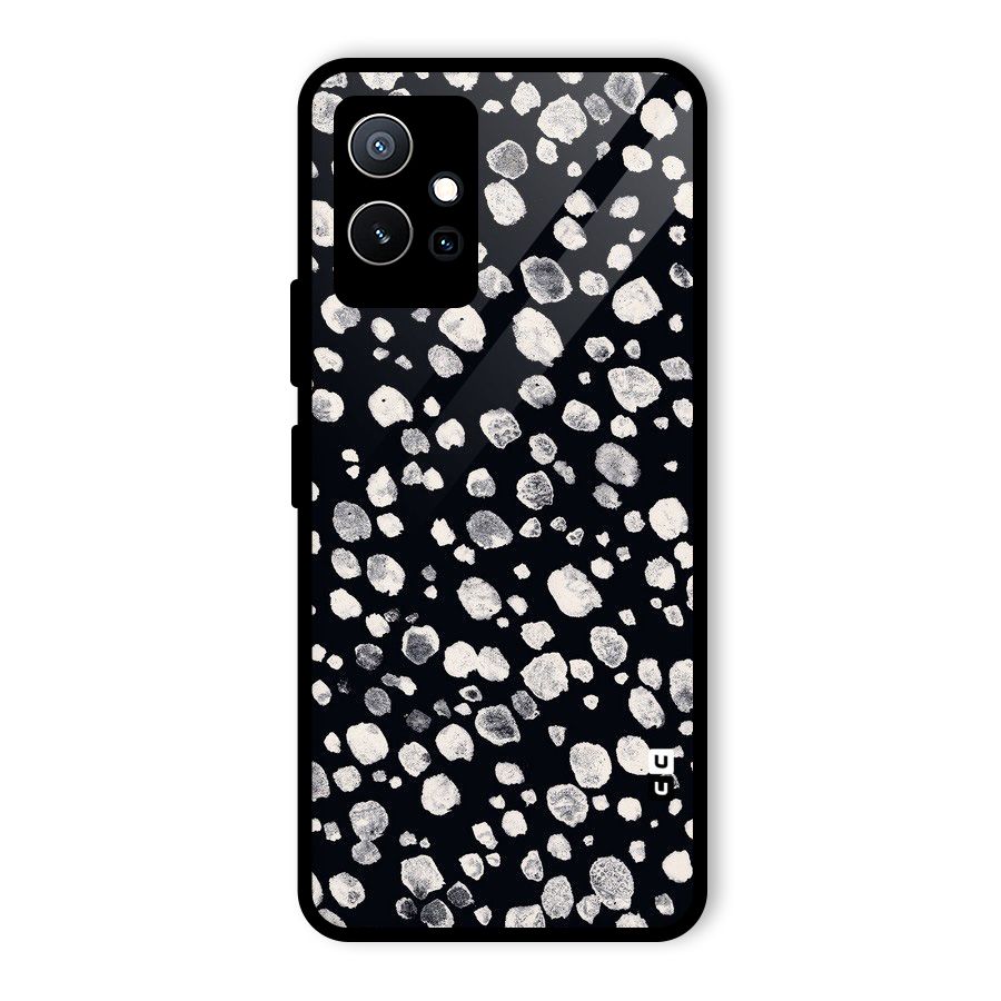 Classic Rocks Pattern Glass Back Case for Vivo T1 5G