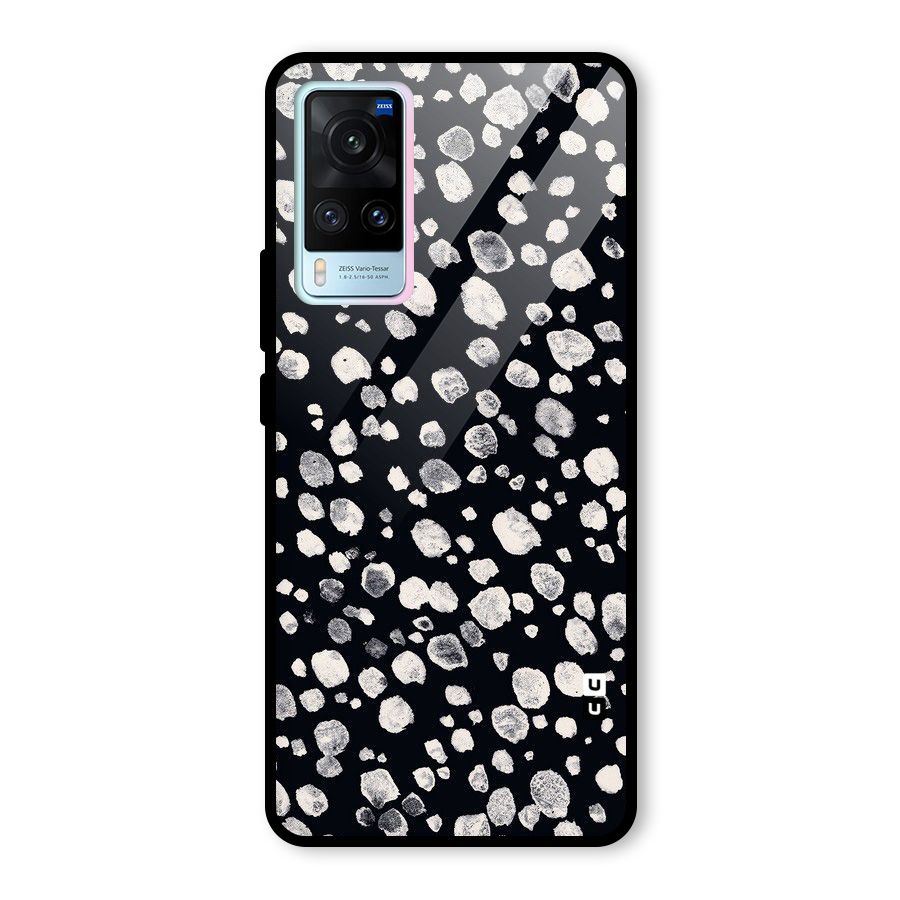 Classic Rocks Pattern Glass Back Case for Vivo X60