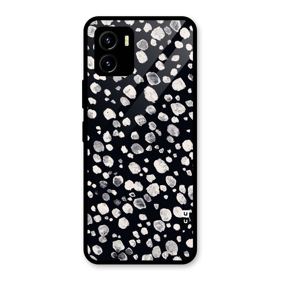 Classic Rocks Pattern Glass Back Case for Vivo Y15s