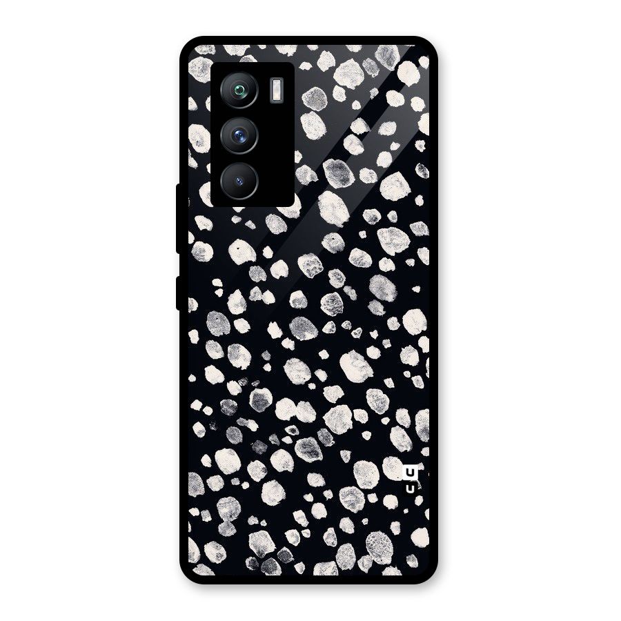 Classic Rocks Pattern Glass Back Case for Vivo iQOO 9 SE