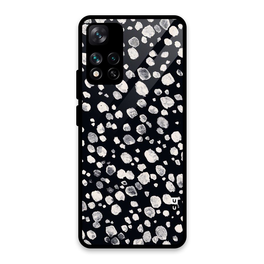 Classic Rocks Pattern Glass Back Case for Xiaomi 11i HyperCharge 5G