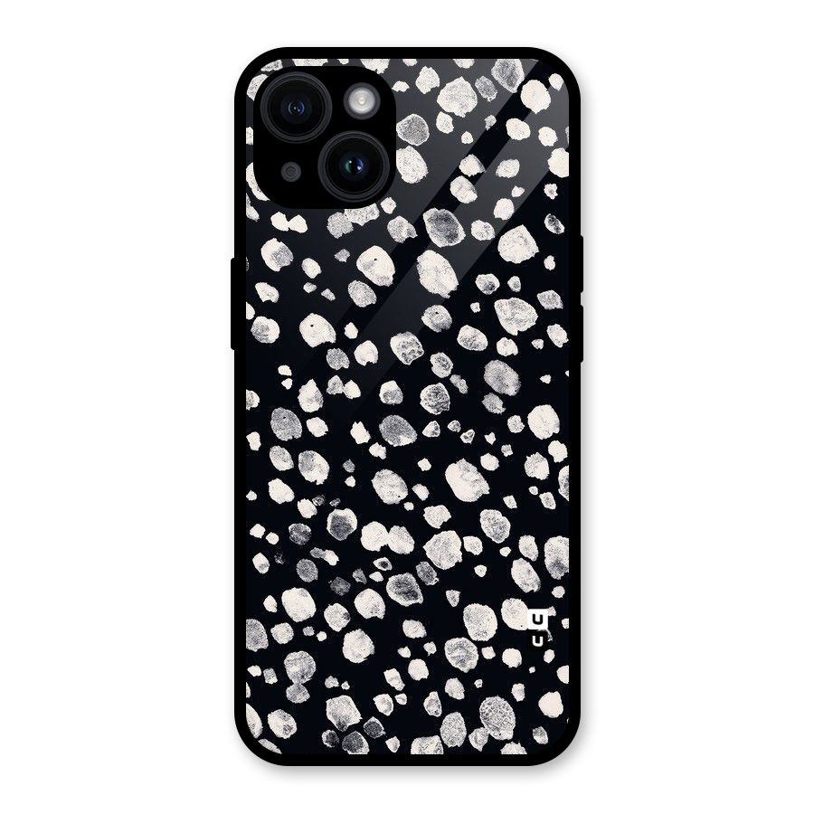 Classic Rocks Pattern Glass Back Case for iPhone 14