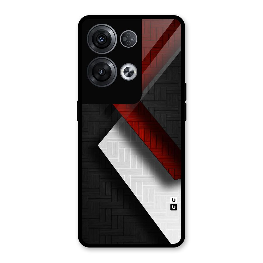 Classic Shades Design Glass Back Case for Oppo Reno8 Pro 5G