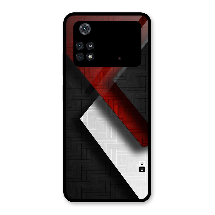 Classic Shades Design Glass Back Case for Poco M4 Pro 4G