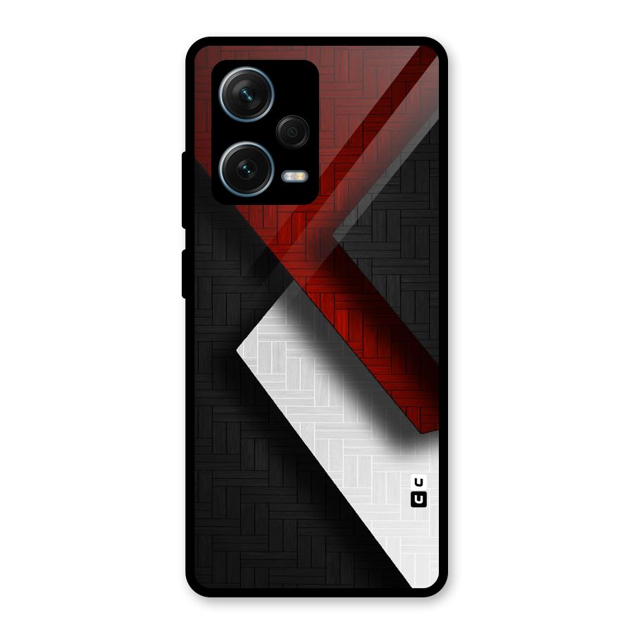 Classic Shades Design Glass Back Case for Redmi Note 12 Pro Plus 5G