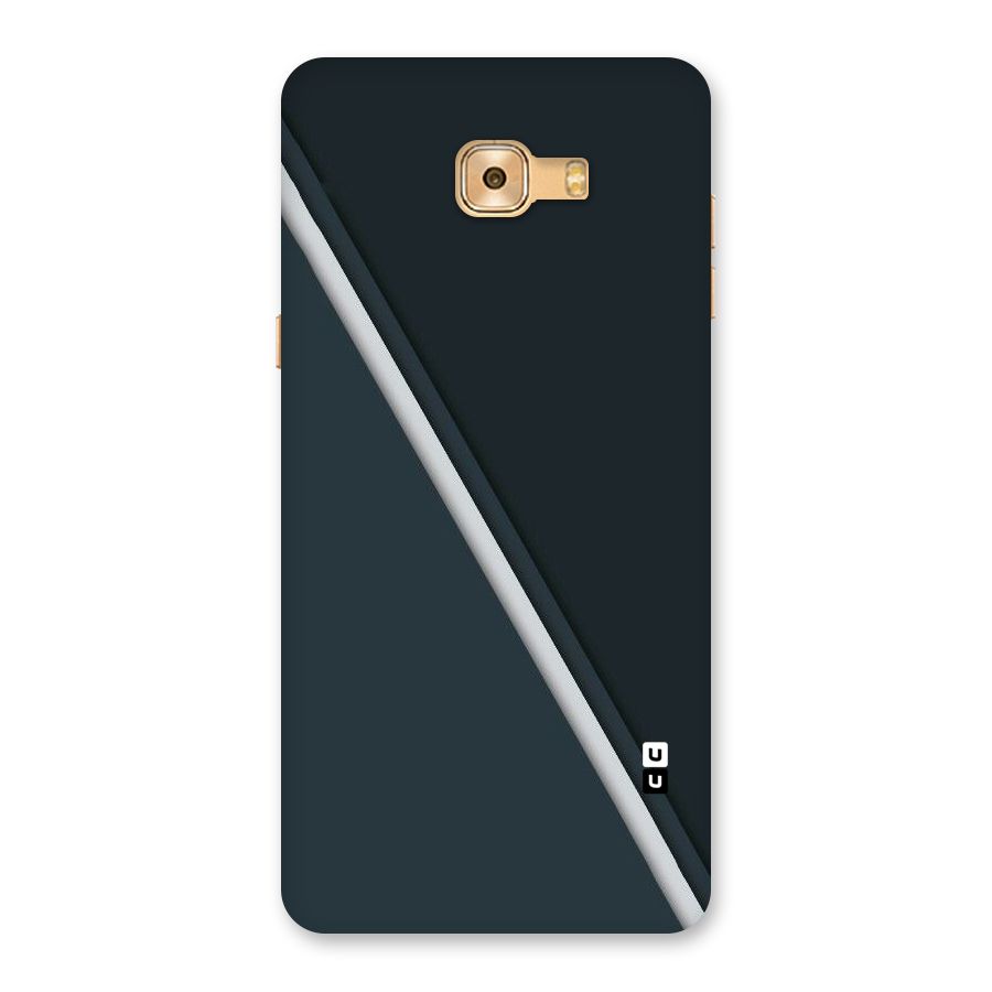 Classic Single Stripe Back Case for Galaxy C9 Pro