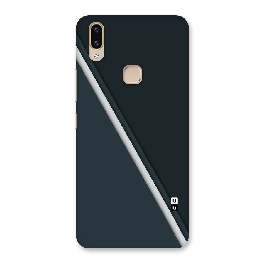 Classic Single Stripe Back Case for Vivo V9 Youth