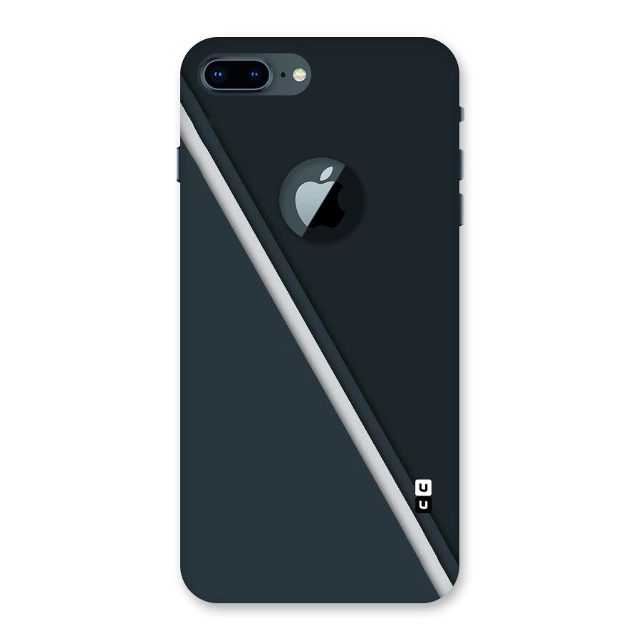 Classic Single Stripe Back Case for iPhone 7 Plus Logo Cut