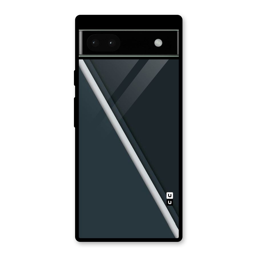 Classic Single Stripe Glass Back Case for Google Pixel 6a