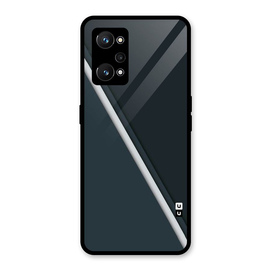Classic Single Stripe Glass Back Case for Realme GT Neo 3T