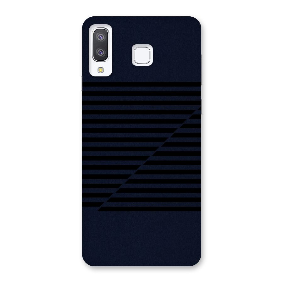 Classic Stripes Cut Back Case for Galaxy A8 Star