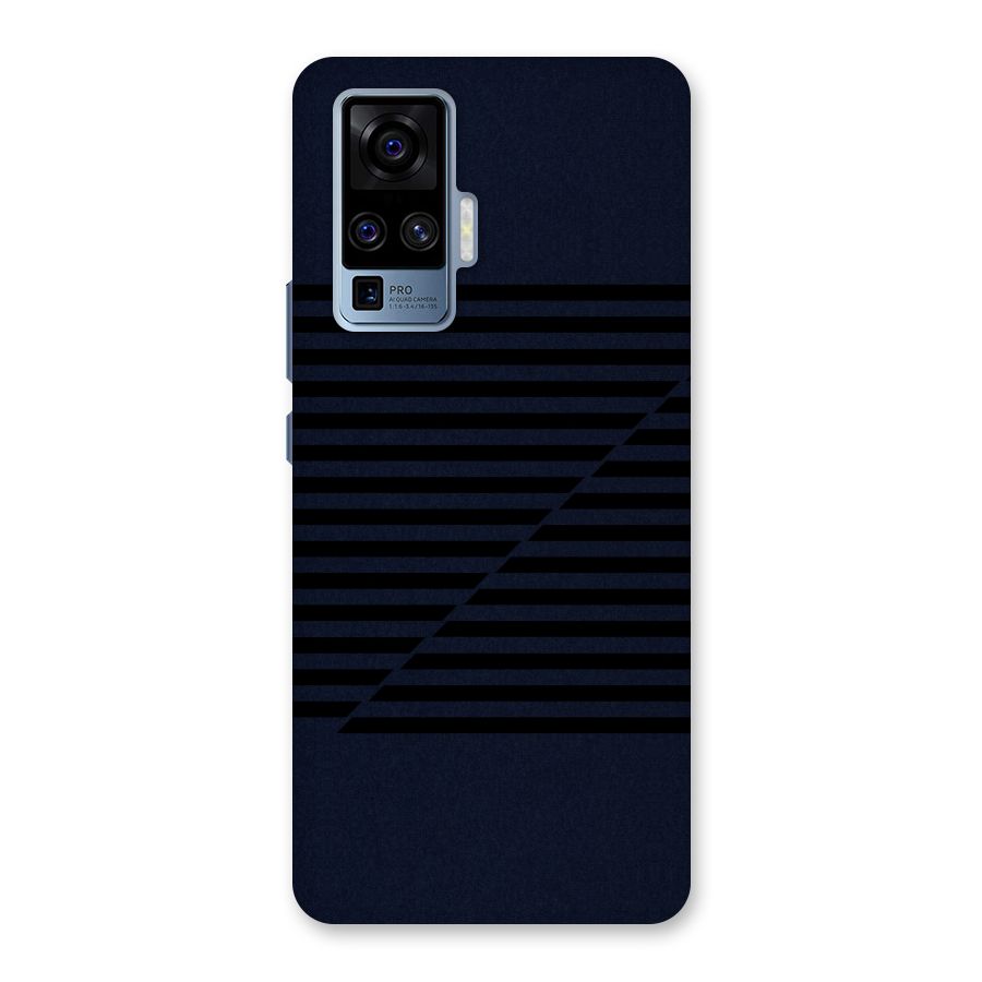 Classic Stripes Cut Back Case for Vivo X50 Pro
