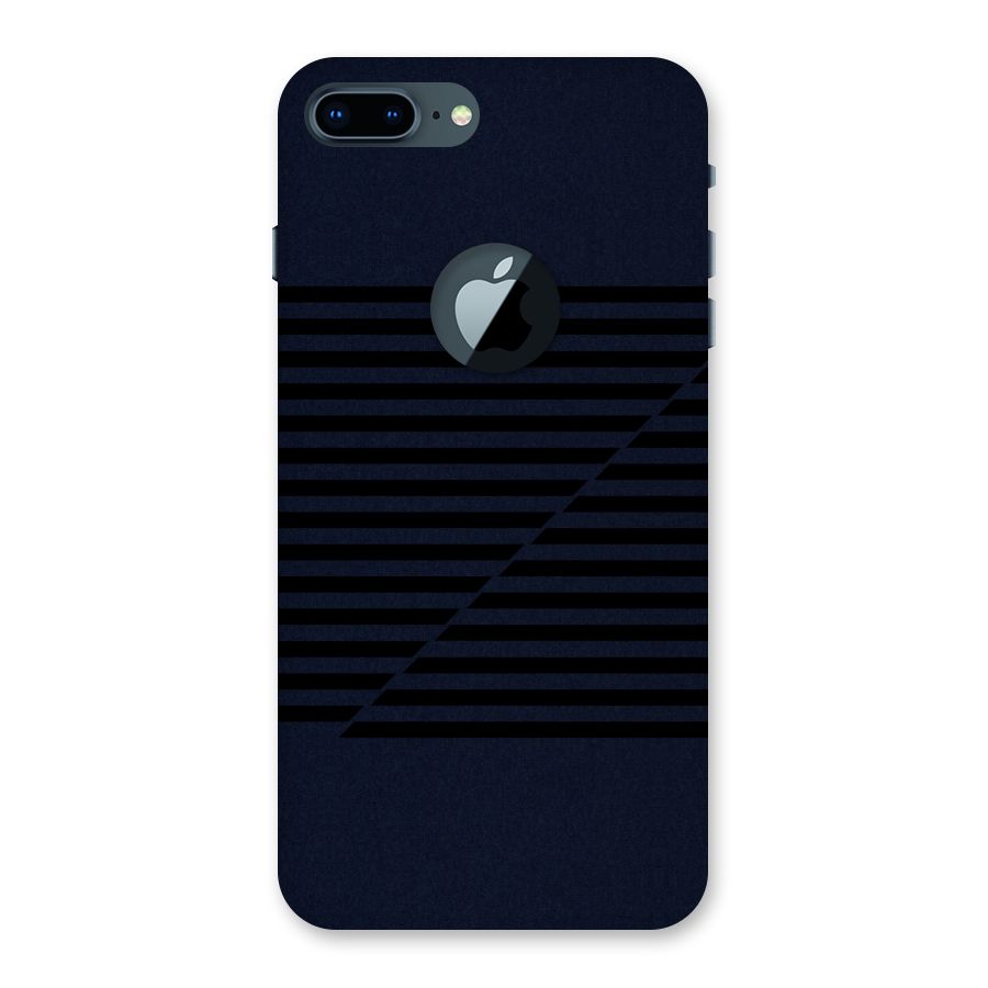 Classic Stripes Cut Back Case for iPhone 7 Plus Logo Cut