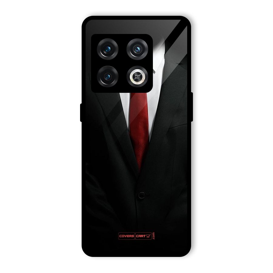 Classic Suit Glass Back Case for OnePlus 10 Pro 5G