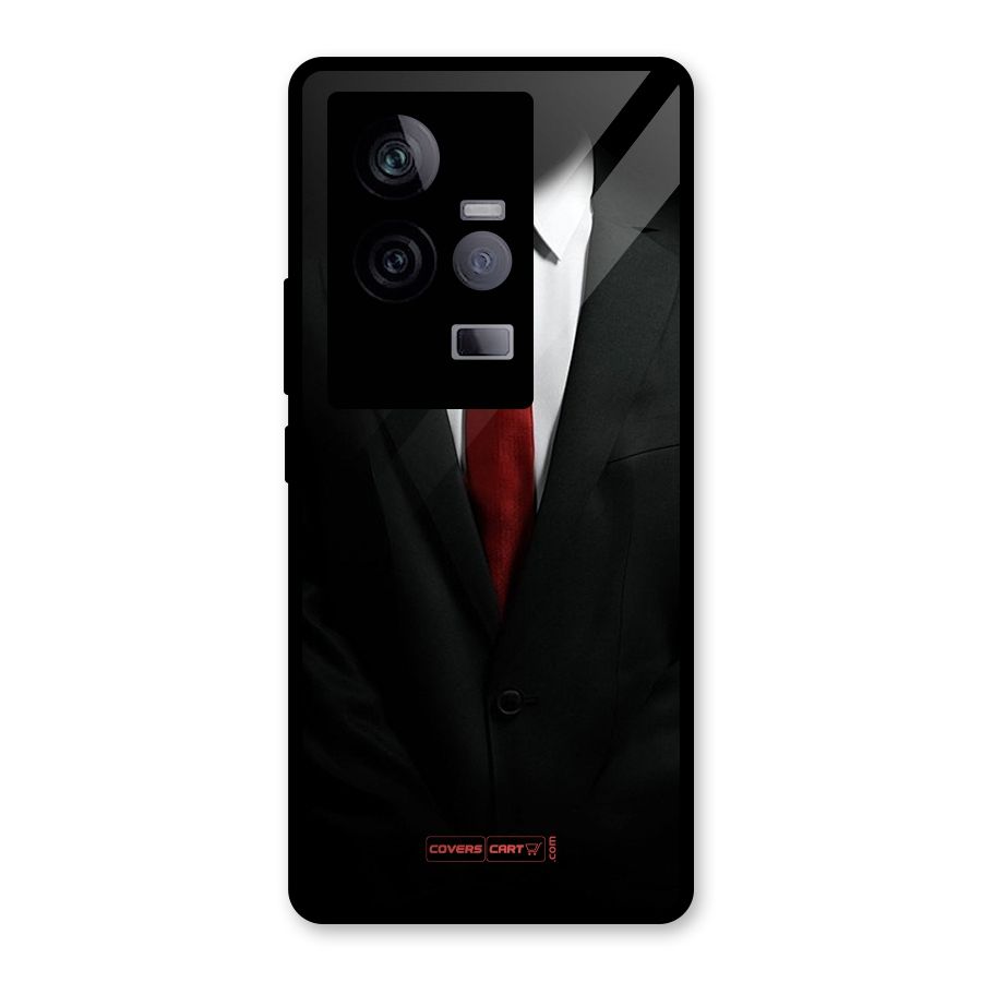 Classic Suit Glass Back Case for Vivo iQOO 11 5G