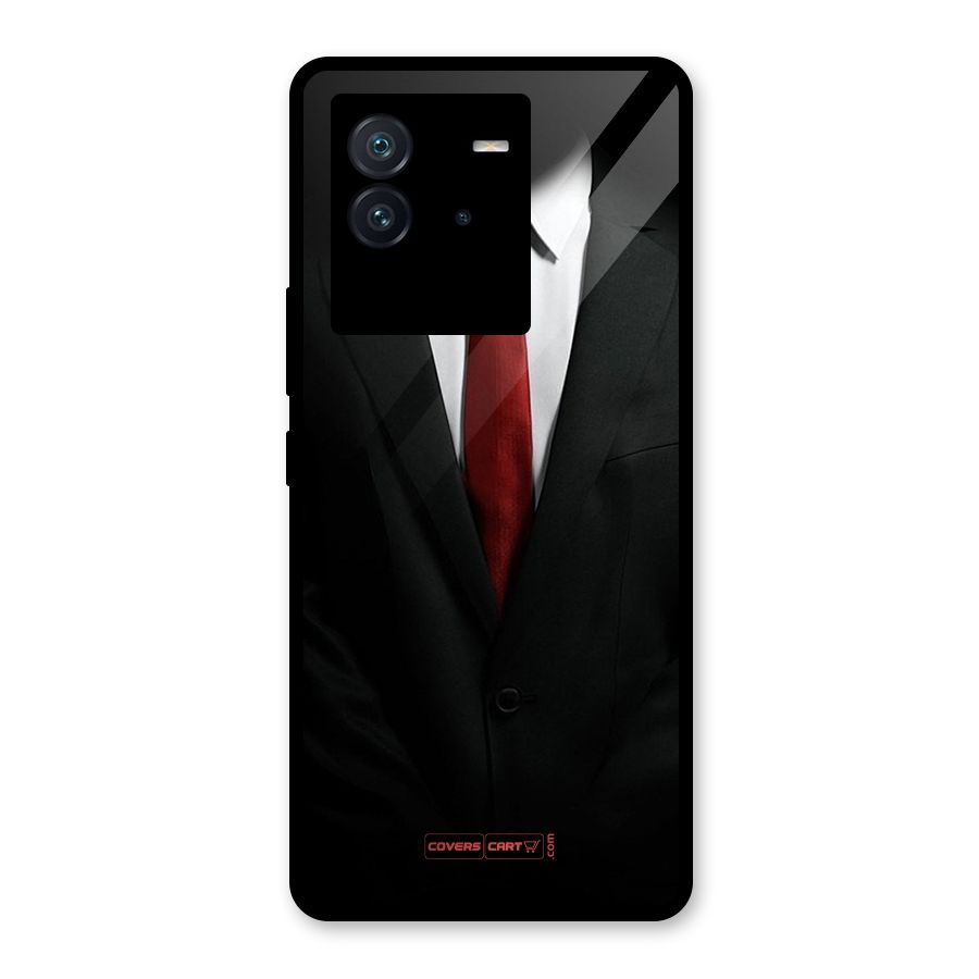 Classic Suit Glass Back Case for Vivo iQOO Neo 6 5G