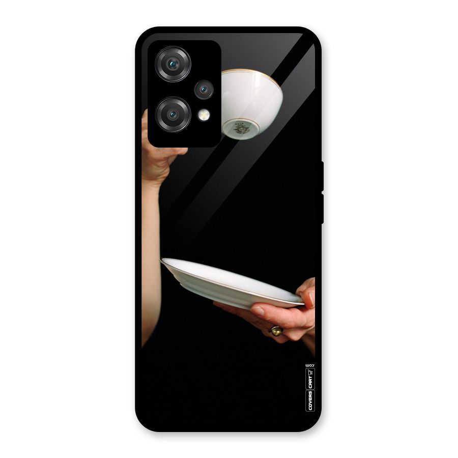 Classic Tea Cup Glass Back Case for OnePlus Nord CE 2 Lite 5G