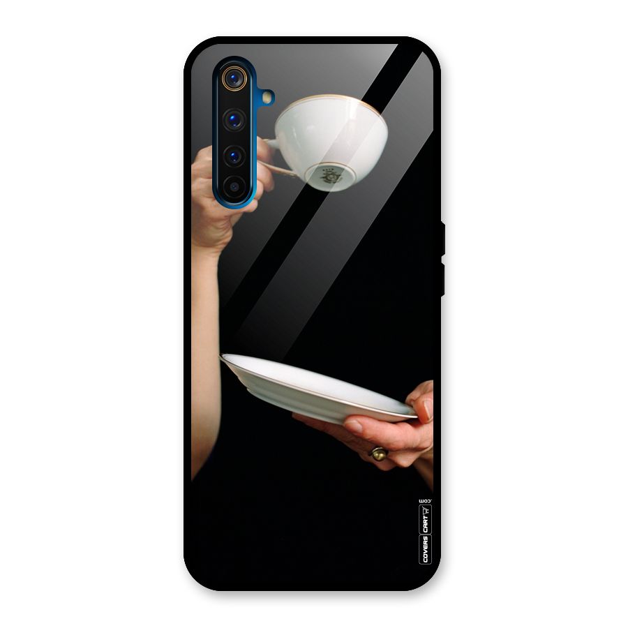 Classic Tea Cup Glass Back Case for Realme 6 Pro