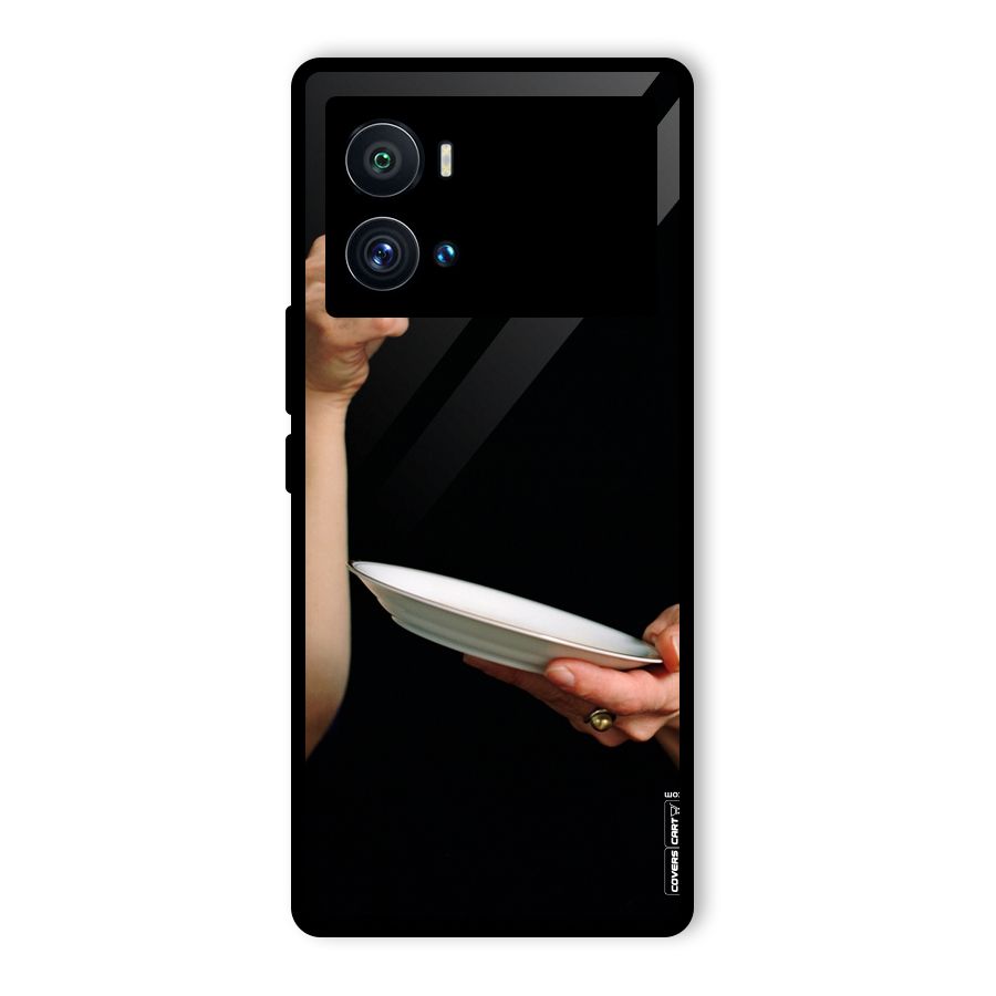 Classic Tea Cup Glass Back Case for Vivo iQOO 9 Pro