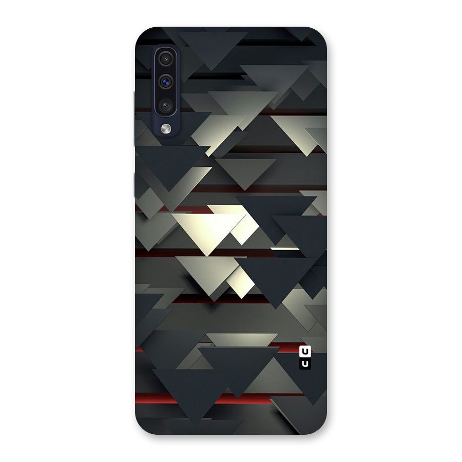 Classic Triangles Design Back Case for Galaxy A50s