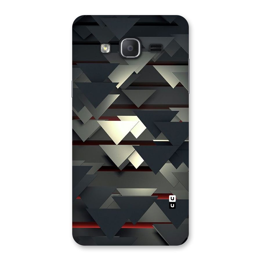 Classic Triangles Design Back Case for Galaxy On7 2015