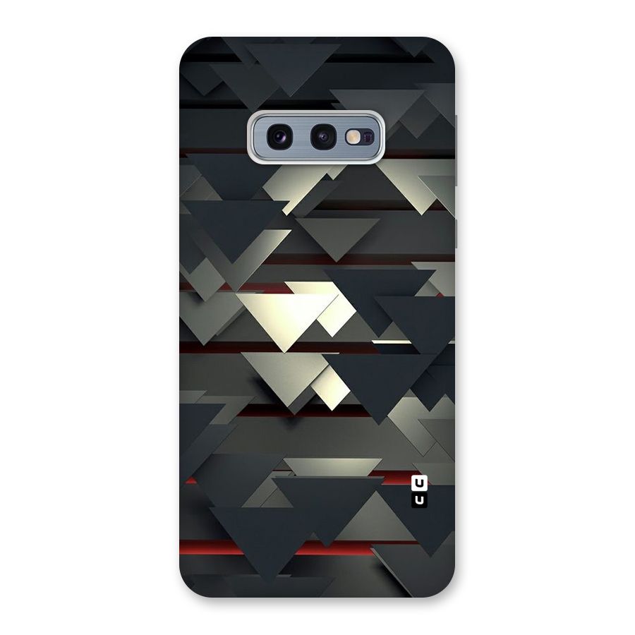 Classic Triangles Design Back Case for Galaxy S10e