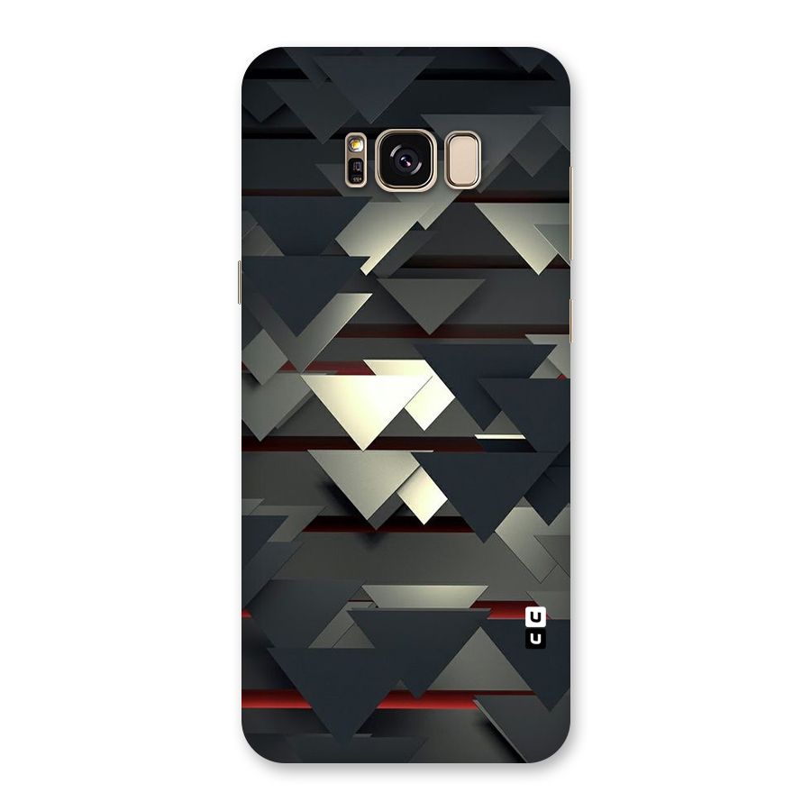 Classic Triangles Design Back Case for Galaxy S8 Plus