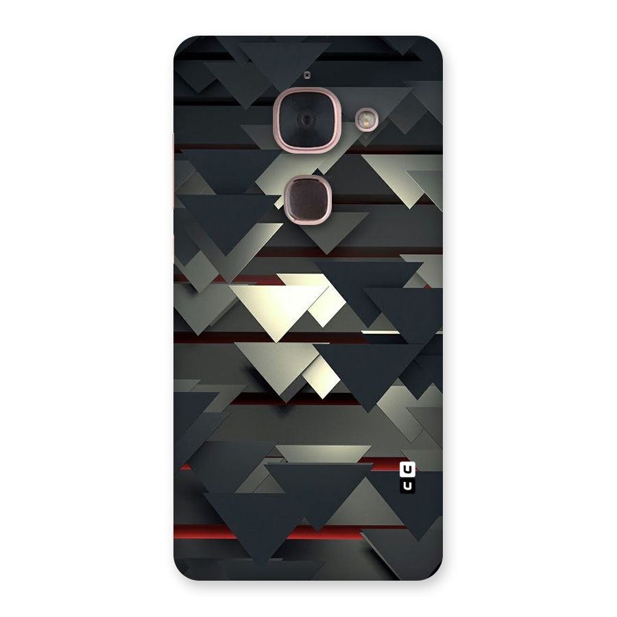 Classic Triangles Design Back Case for Le Max 2