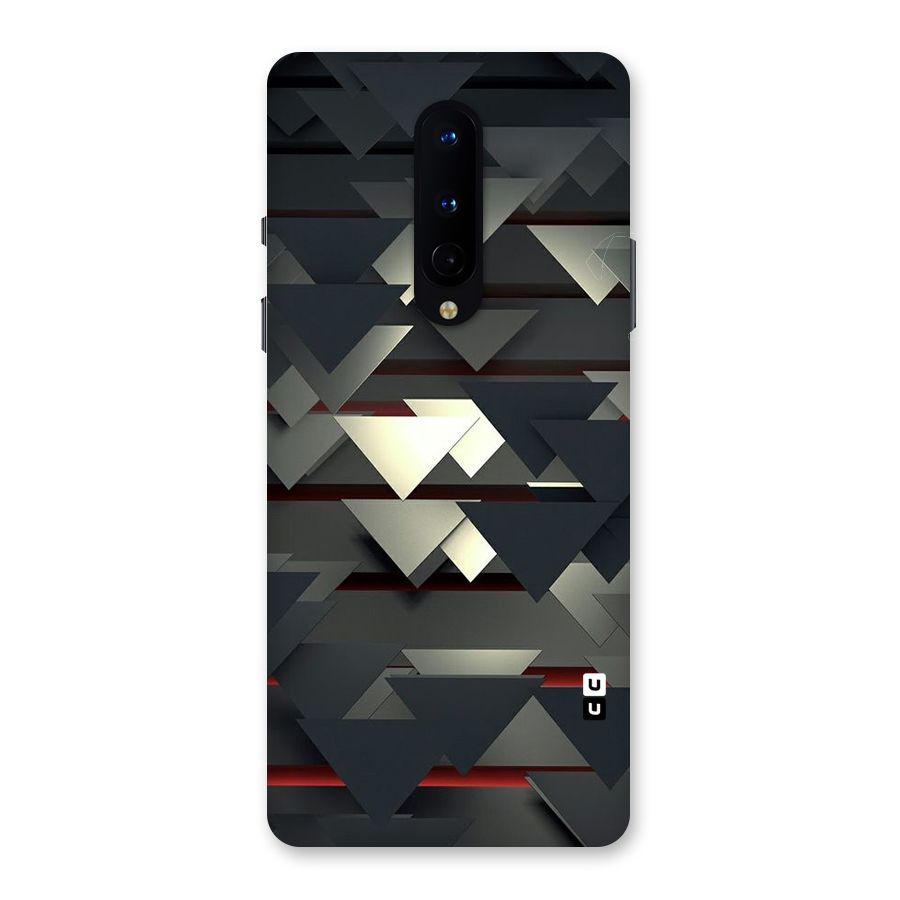 Classic Triangles Design Back Case for OnePlus 8
