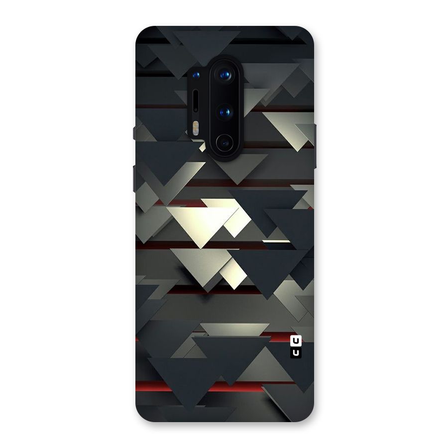 Classic Triangles Design Back Case for OnePlus 8 Pro