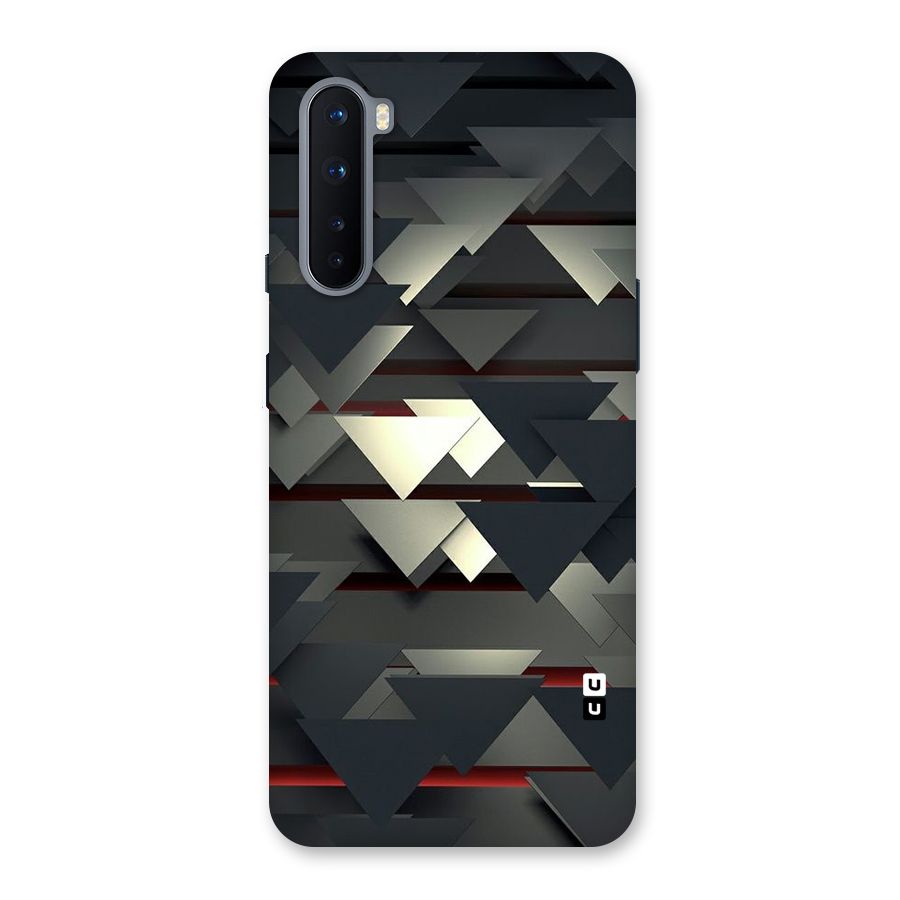 Classic Triangles Design Back Case for OnePlus Nord