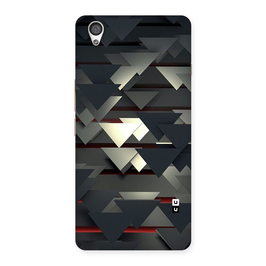 Classic Triangles Design Back Case for OnePlus X