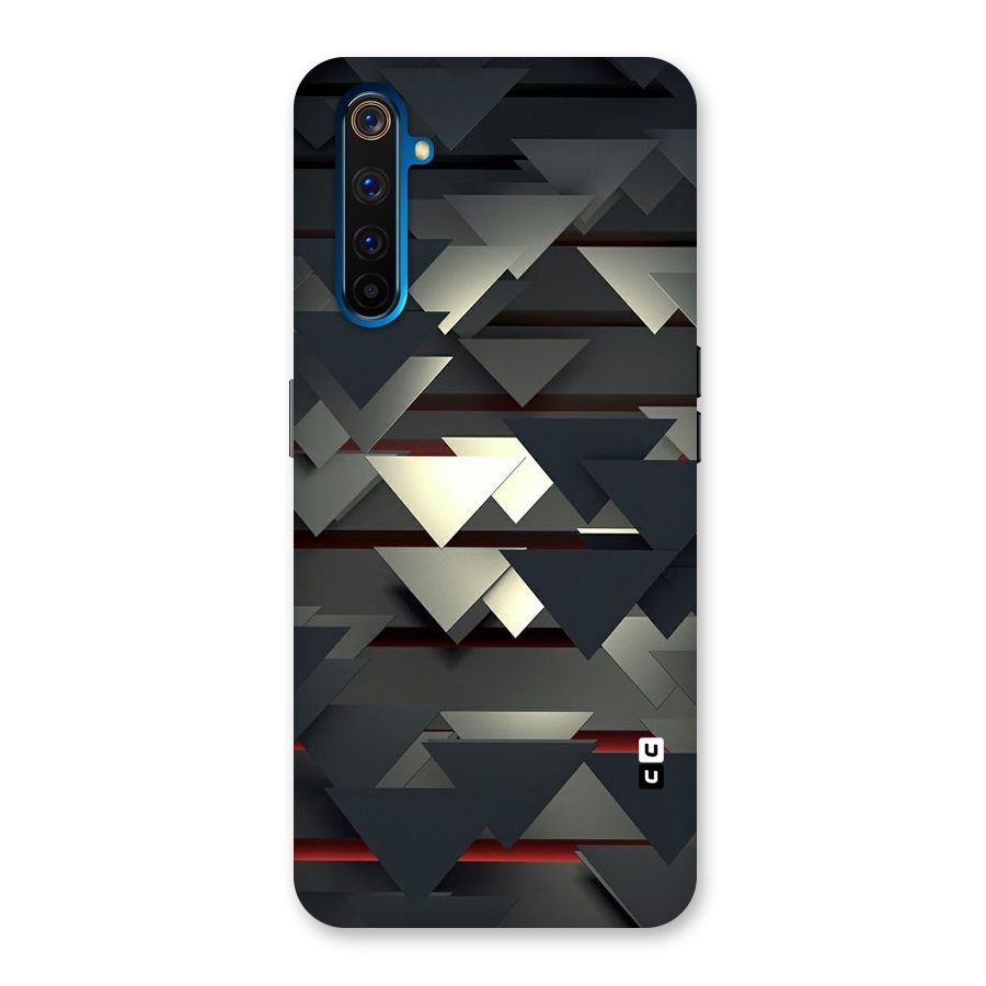 Classic Triangles Design Back Case for Realme 6 Pro