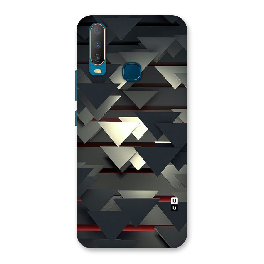 Classic Triangles Design Back Case for Vivo Y17