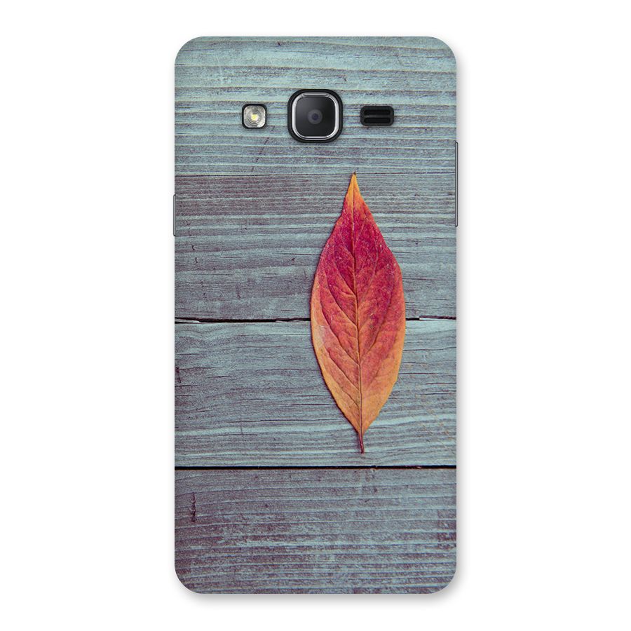 Classic Wood Leaf Back Case for Galaxy On7 2015