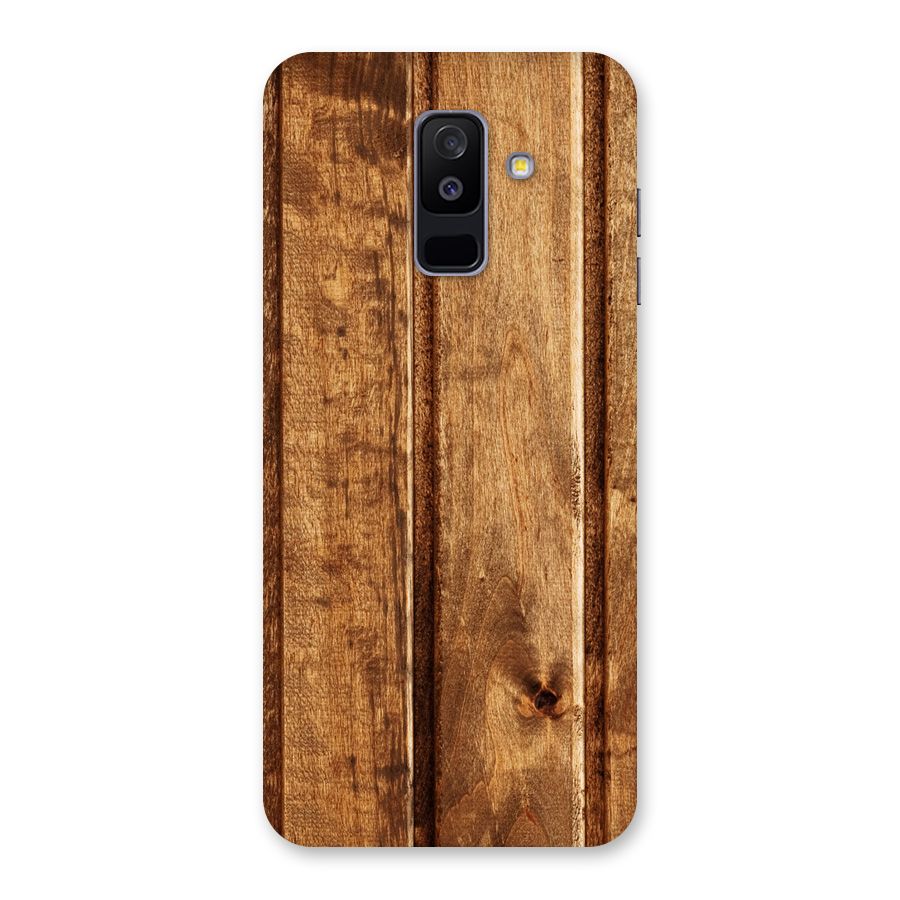 Classic Wood Print Back Case for Galaxy A6 Plus