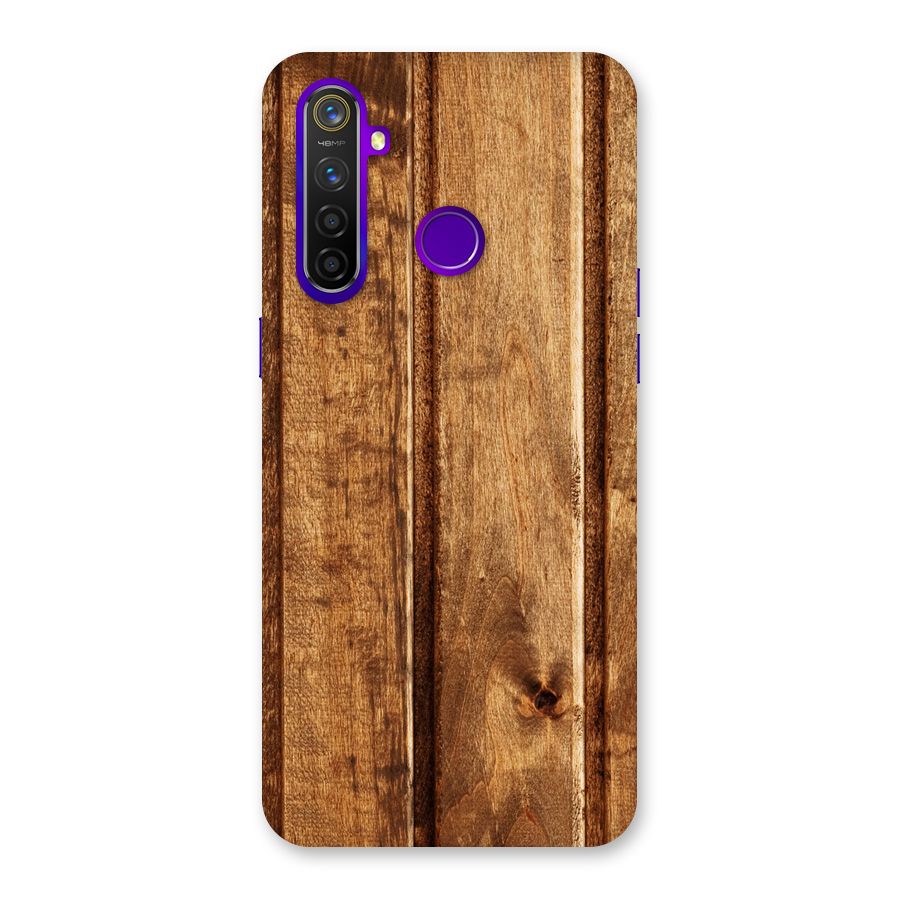 Classic Wood Print Back Case for Realme 5 Pro