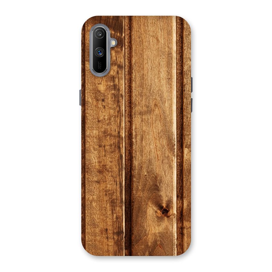 Classic Wood Print Back Case for Realme C3