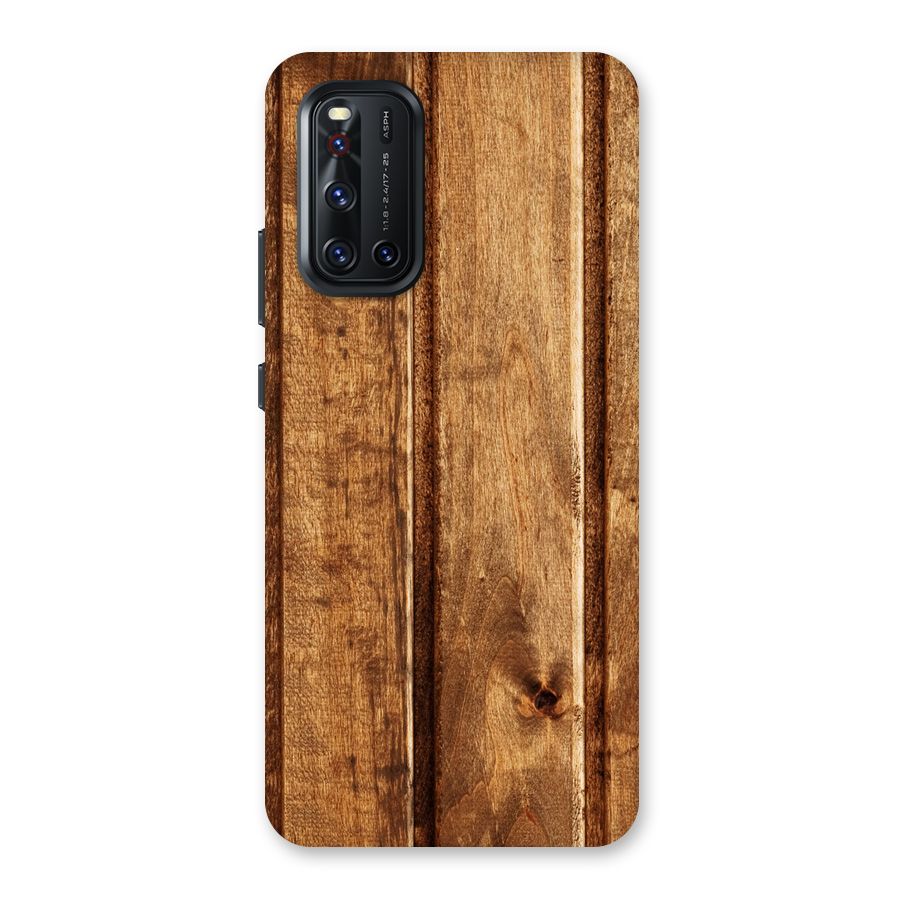 Classic Wood Print Back Case for Vivo V19