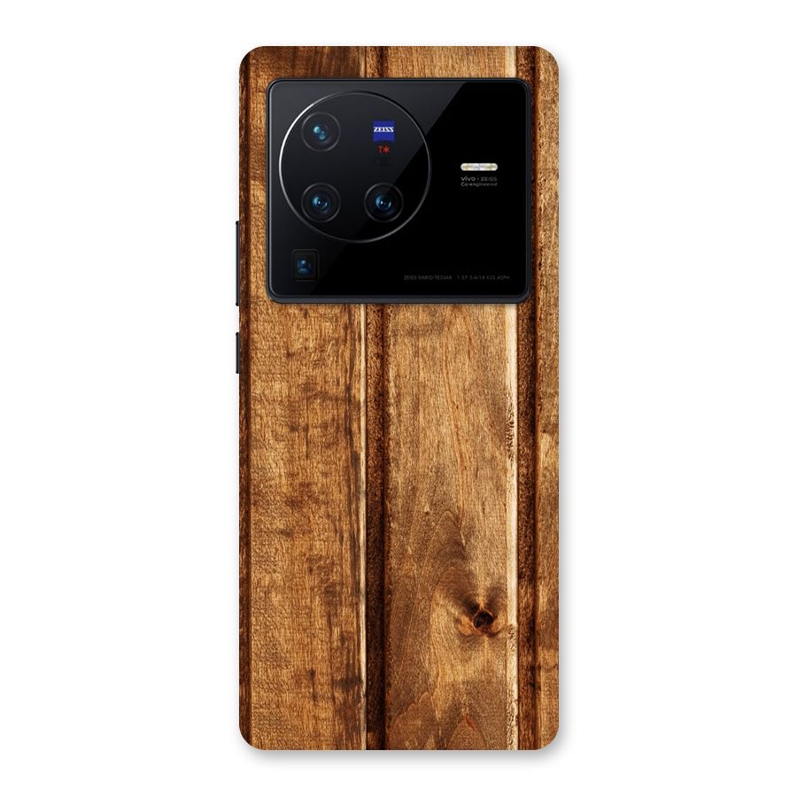 Classic Wood Print Back Case for Vivo X80 Pro