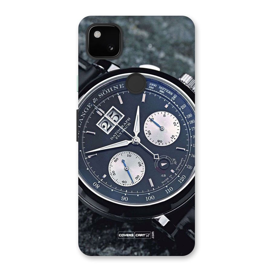 Classic Wrist Watch Back Case for Google Pixel 4a