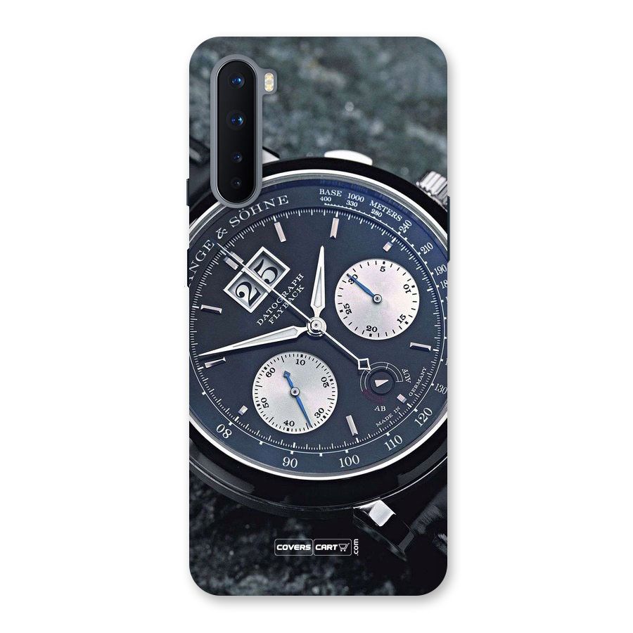 Classic Wrist Watch Back Case for OnePlus Nord
